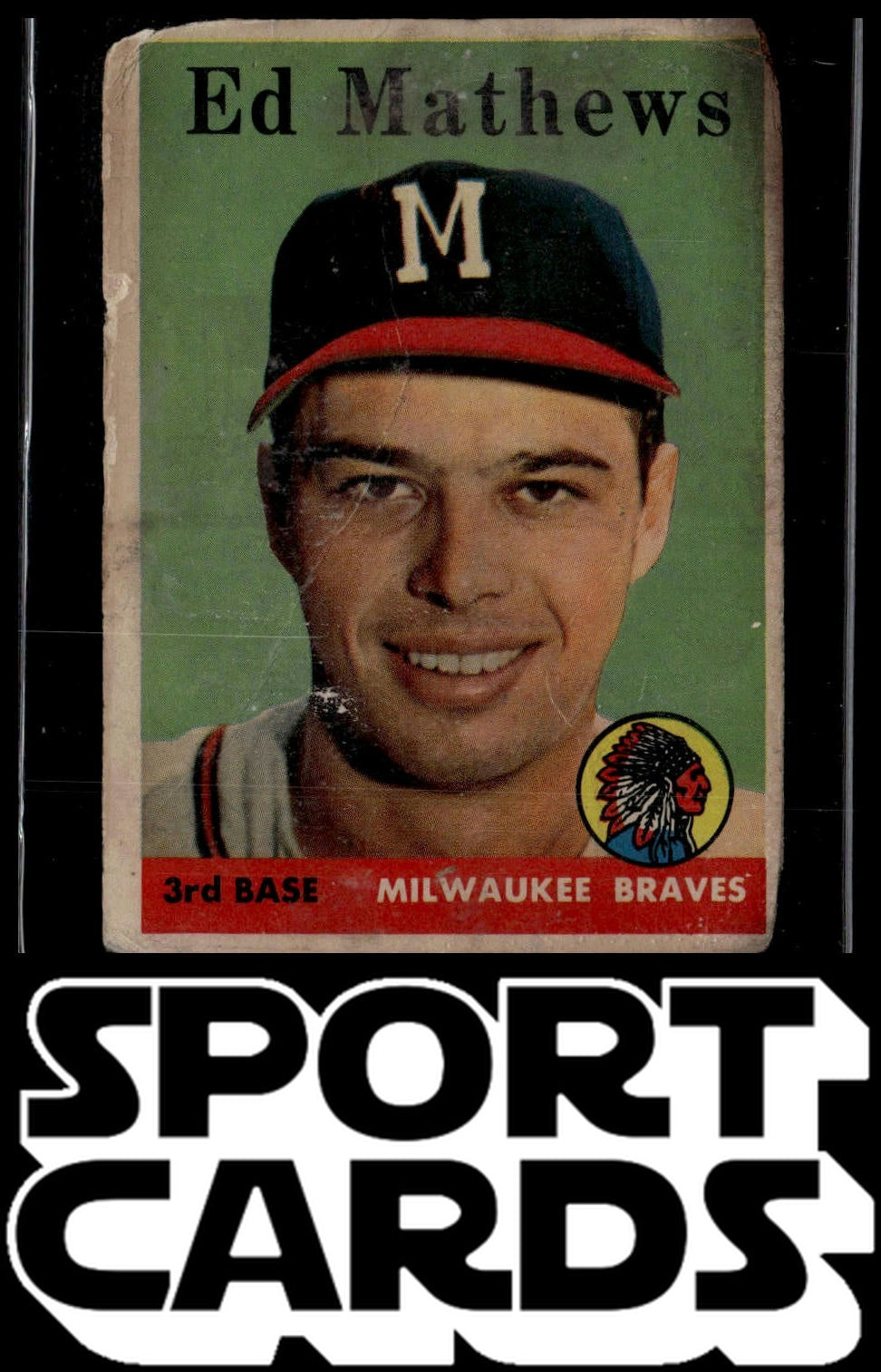 1958 Topps #440 Ed Mathews SportCards.com