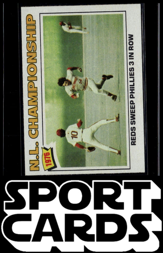 1977 Topps #277 1976 N.L. Championship SportCards.com