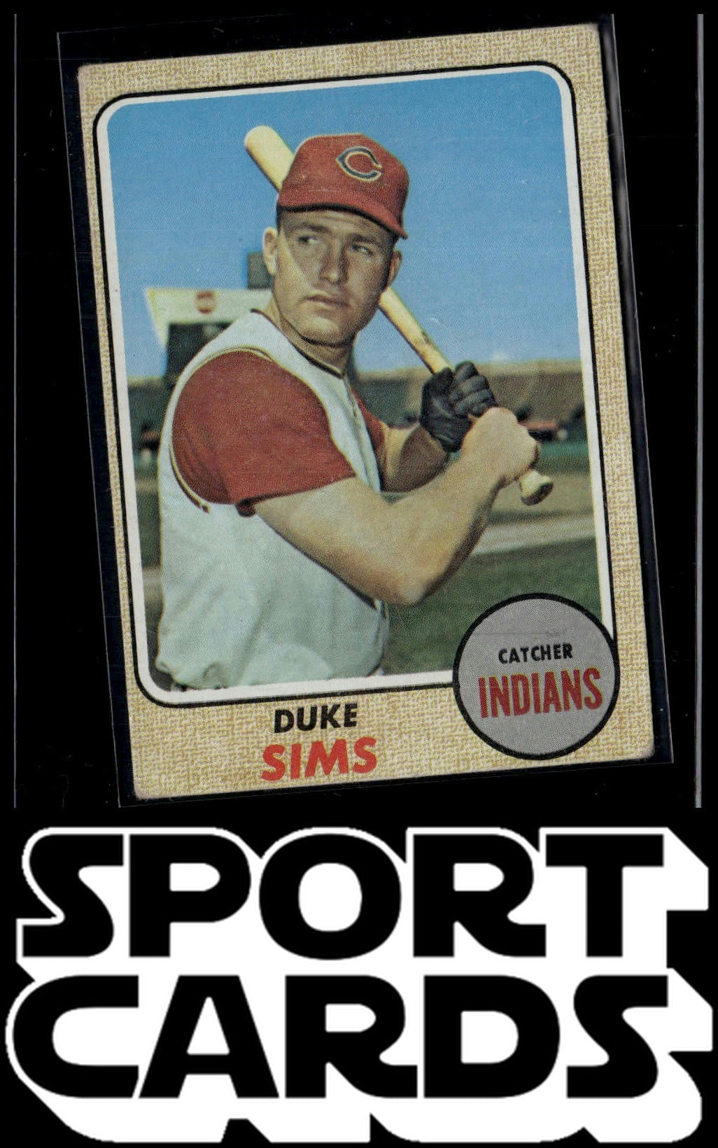 1968 Topps #508 Duke Sims SportCards.com