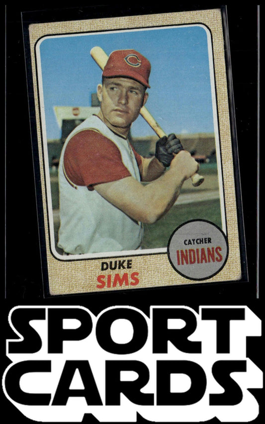 1968 Topps #508 Duke Sims SportCards.com