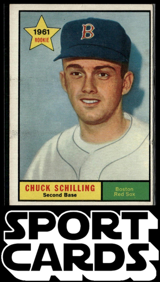 1961 Topps #499 Chuck Schilling SportCards.com