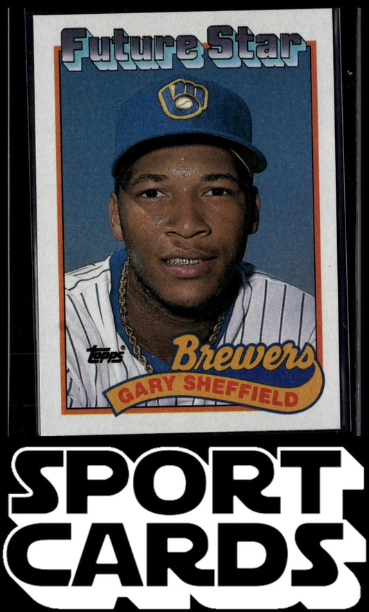 1989 Topps #343a Gary Sheffield SportCards.com