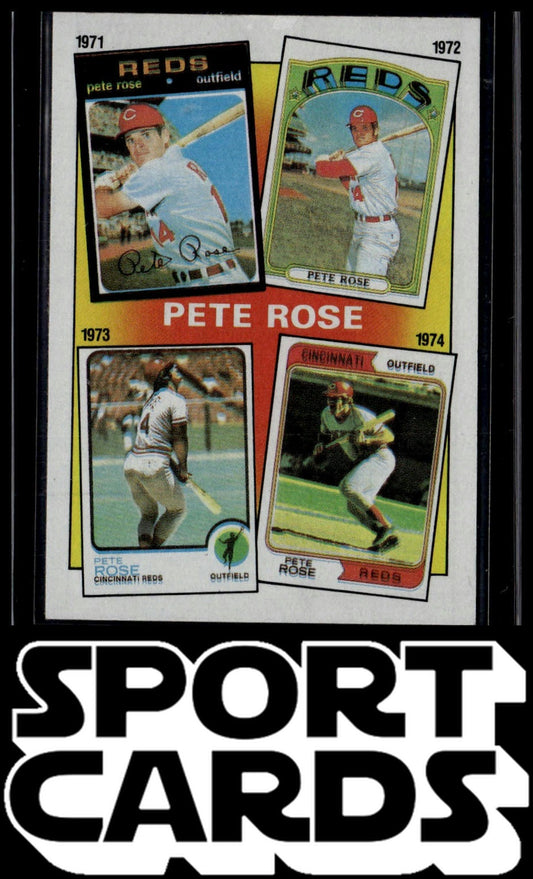 1986 Topps #4 The Pete Rose Years: 1971-1974 SportCards.com