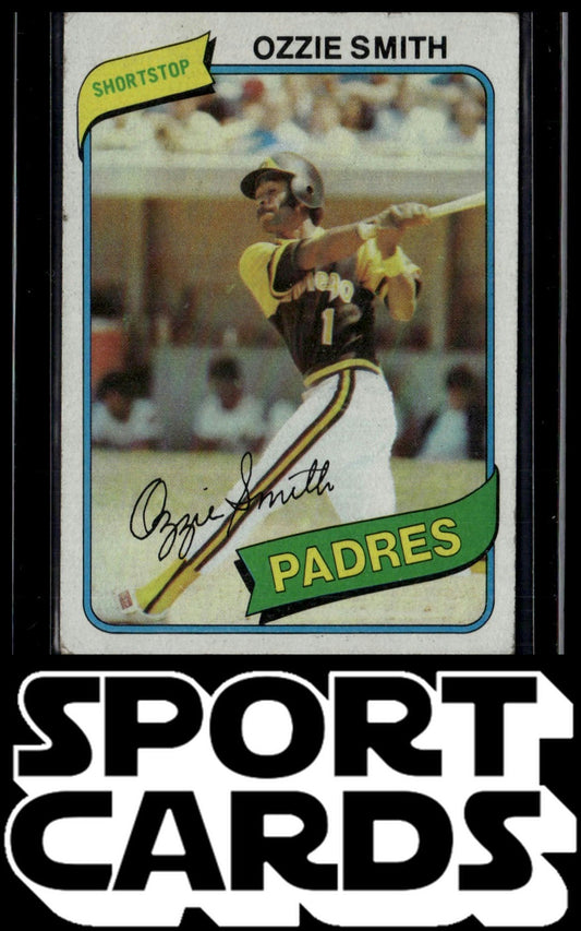 1980 Topps #393 Ozzie Smith SportCards.com