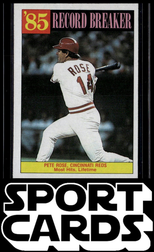 1986 Topps #206 Pete Rose SportCards.com