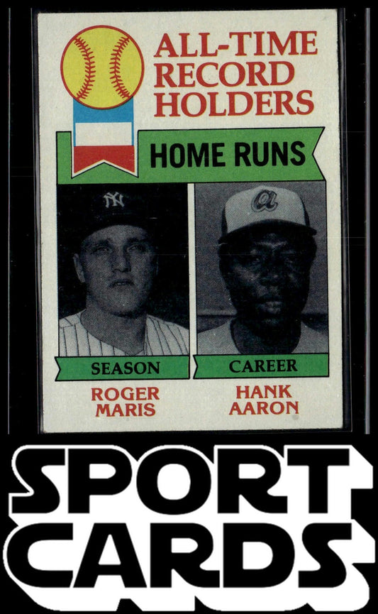 1979 Topps #413 Roger Maris Hank Aaron SportCards.com