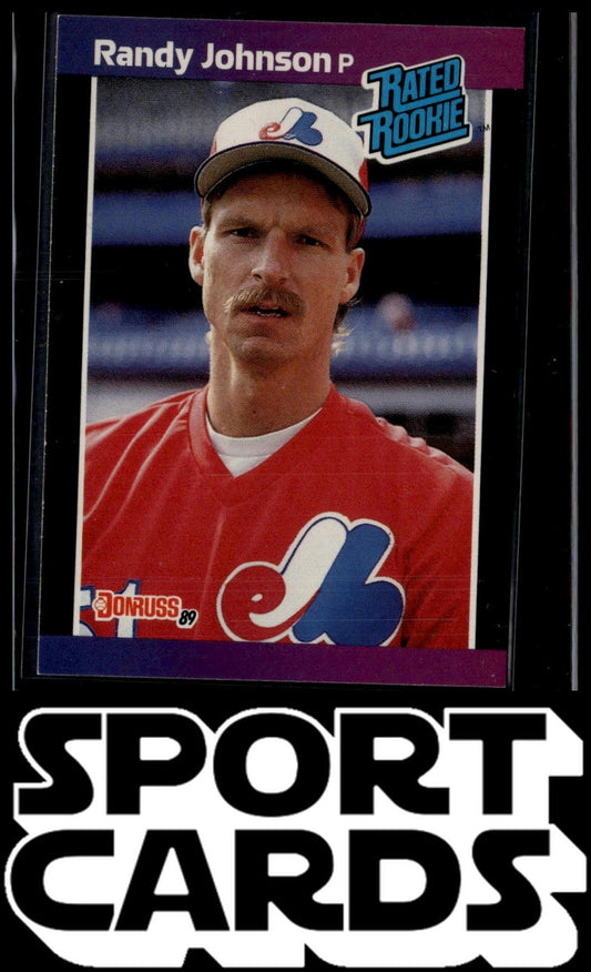 1989 Donruss #42b Randy Johnson SportCards.com