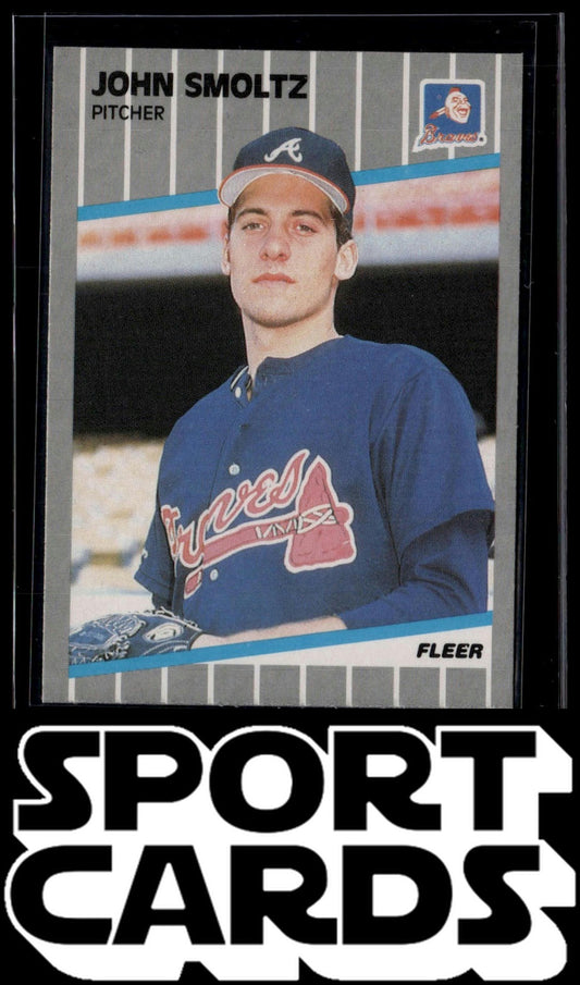 1989 Fleer #602 John Smoltz SportCards.com