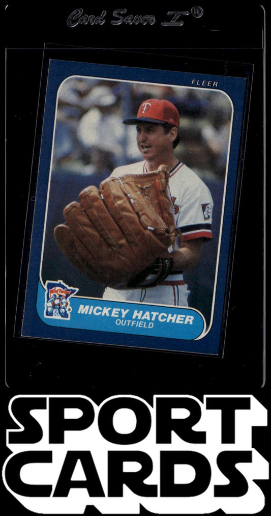 1986 Fleer #396 Mickey Hatcher SportCards.com