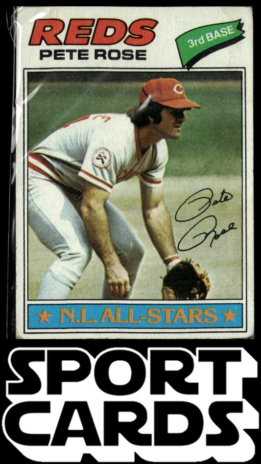 1977 Topps #450 Pete Rose SportCards.com