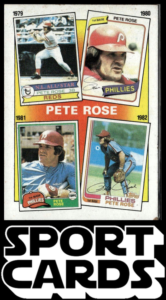 1986 Topps #6 The Pete Rose Years: 1979-1982 SportCards.com