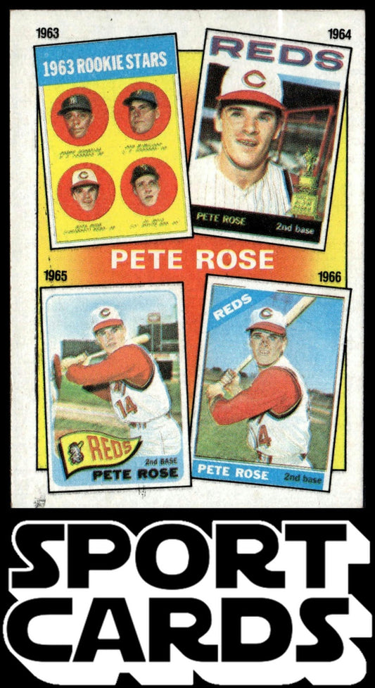 1986 Topps #2 The Pete Rose Years: 1963-1966 SportCards.com