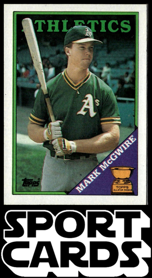 1988 Topps #580 Mark McGwire SportCards.com