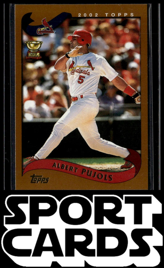 2002 Topps #160 Albert Pujols SportCards.com