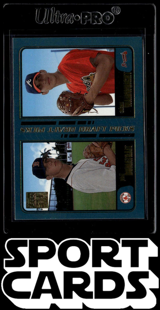 2001 Topps #355 Phil Dumatrait / Adam Wainwright