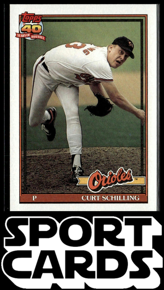 1991 Topps #569 Curt Schilling SportCards.com