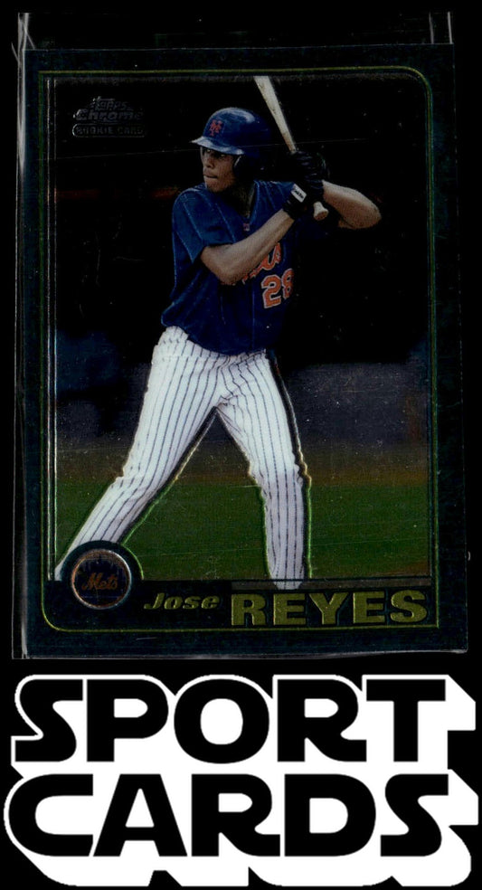 2001 Topps Traded & Rookies #T242 Jose Reyes Chrome SportCards.com
