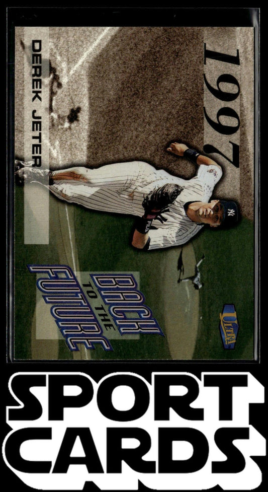 1998 Ultra #3 BF Derek Jeter Back to the Future SportCards.com
