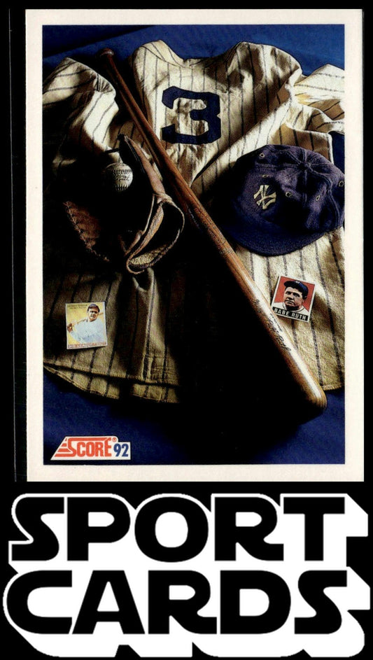 1992 Score #879 Babe Ruth SportCards.com