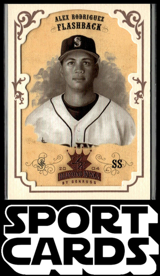 2004 Donruss Diamond Kings #154 Alex Rodriguez SportCards.com