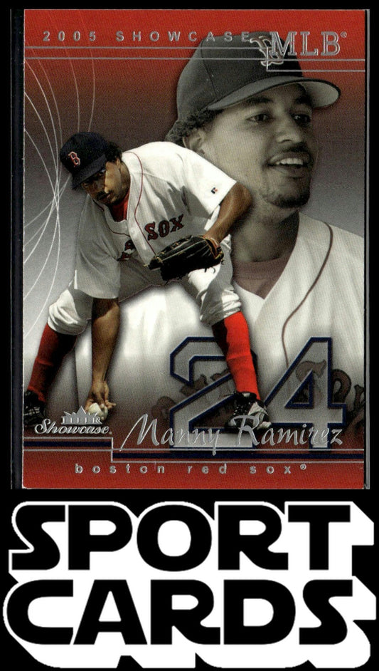2005 Fleer Showcase #75 Manny Ramirez SportCards.com