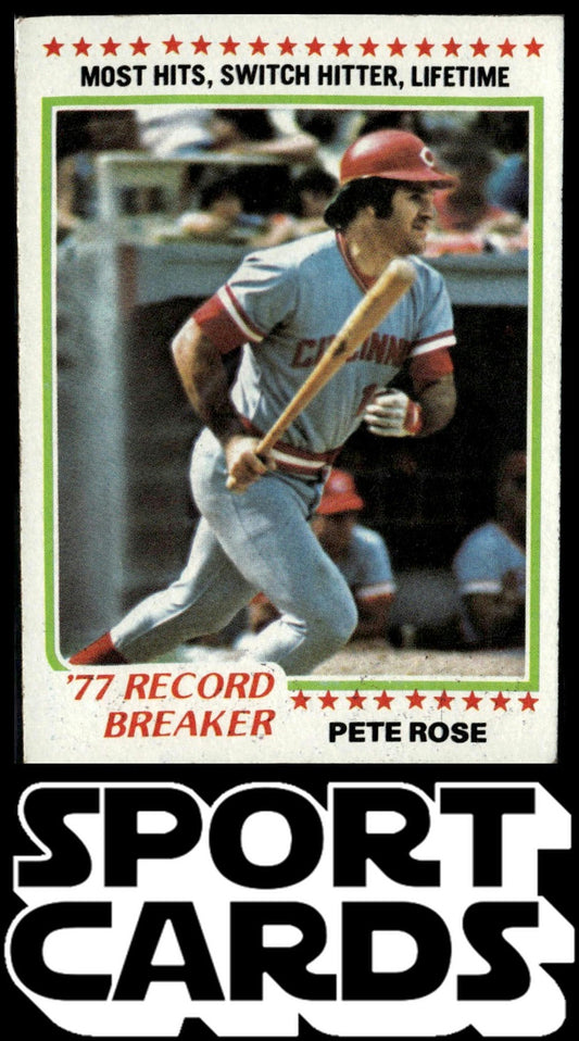 1978 Topps #5 Pete Rose SportCards.com