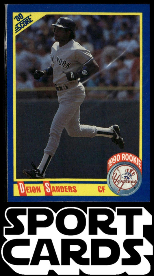 1990 Score #586 Deion Sanders SportCards.com
