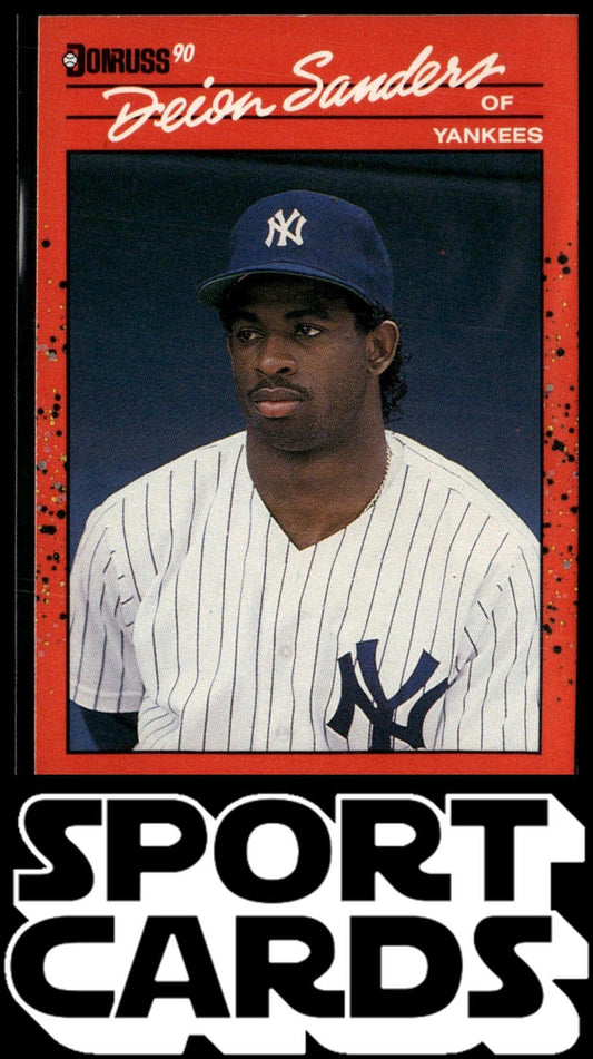 1990 Donruss #427b Deion Sanders SportCards.com