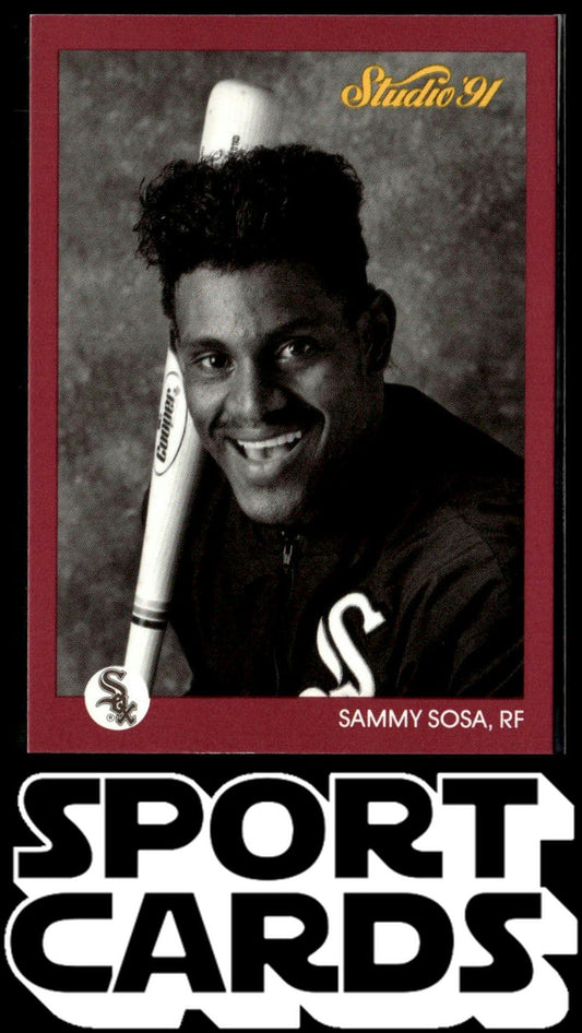 1991 Studio #38 Sammy Sosa SportCards.com