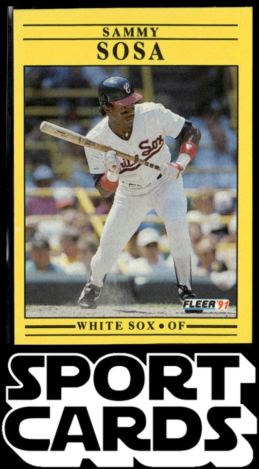 1991 Fleer #136 Sammy Sosa SportCards.com