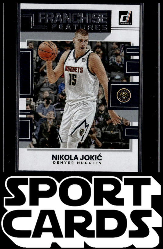 2022-23 Donruss #16 Nikola Jokic Franchise Features SportCards.com