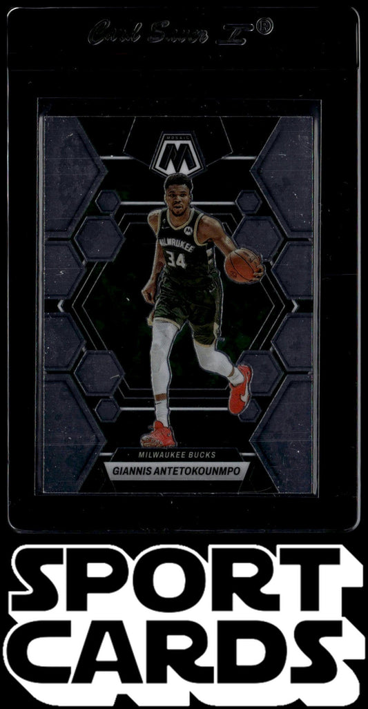 2022-23 Panini Mosaic #15 Giannis Antetokounmpo SportCards.com