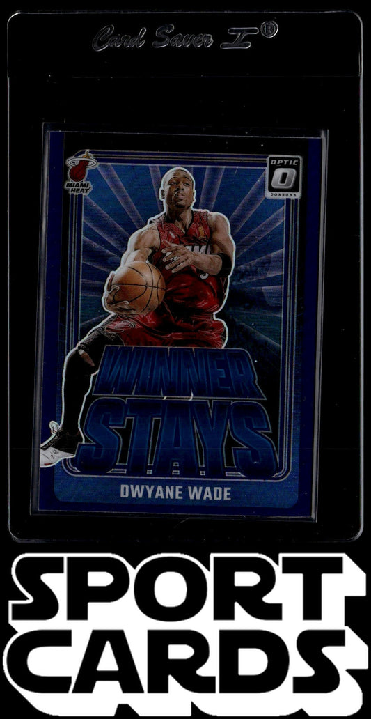 2024-25 Donruss Optic #20 Dwyane Wade Winner Stays Purple SportCards.com