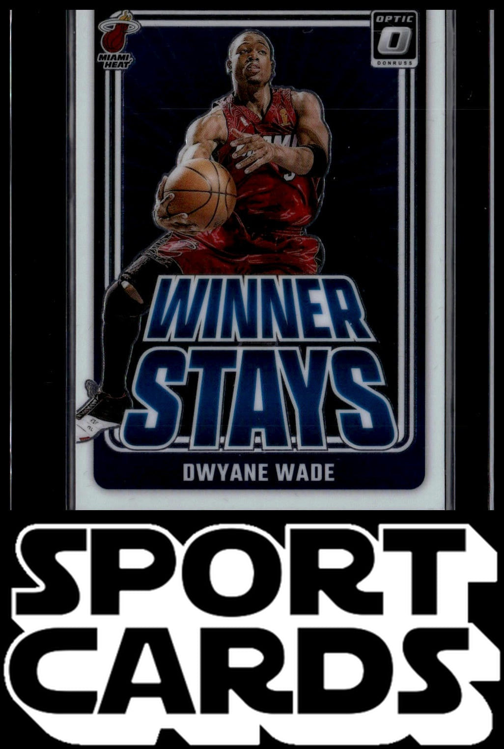2024-25 Donruss Optic #20 Dwyane Wade Winner Stays Holo SportCards.com