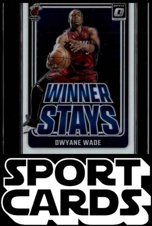 2024-25 Donruss Optic #20 Dwyane Wade Winner Stays Holo SportCards.com