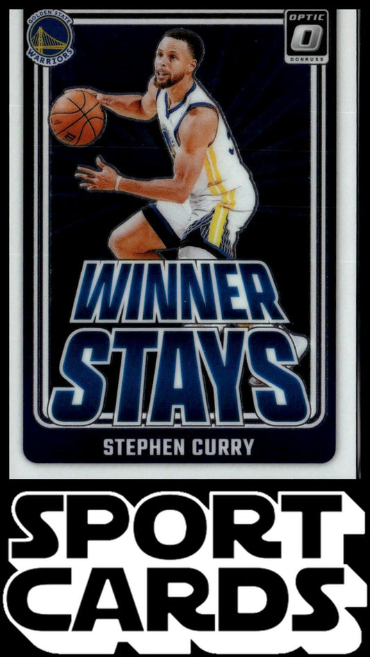 2024-25 Donruss Optic #3 Stephen Curry Winner Stays SportCards.com