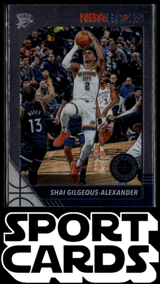 2019-20 Hoops Premium Stock #80 Shai Gilgeous-Alexander SportCards.com