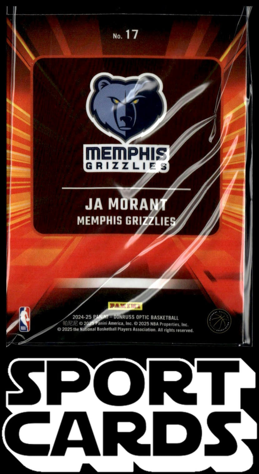 2024-25 Donruss Optic #17 Ja Morant Express Lane SportCards.com