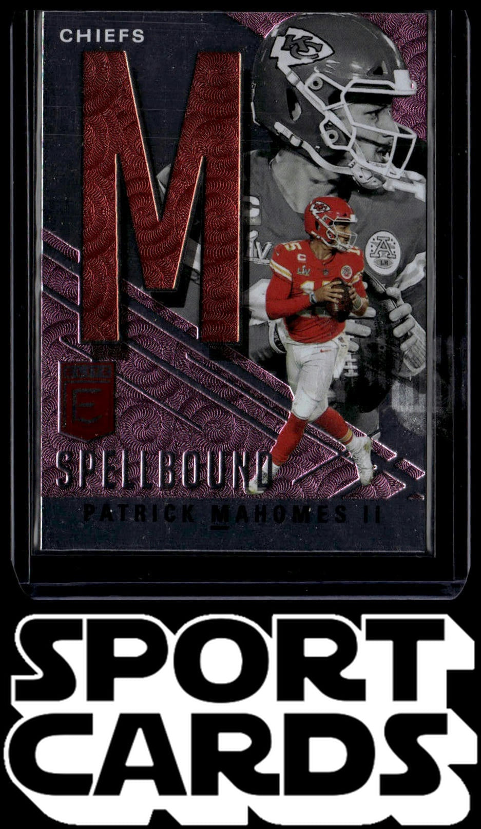 2021 Donruss Elite #S-M Patrick Mahomes II Spellbound Green SportCards.com
