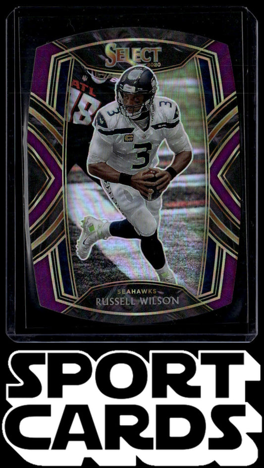 2020 Panini Select #204 Russell Wilson Silver Prizm SportCards.com