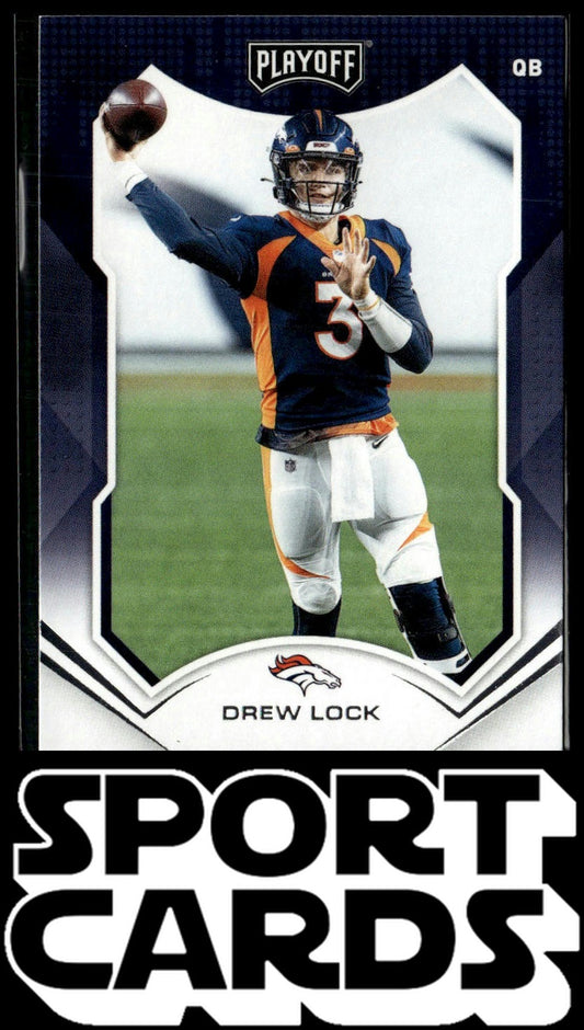2021 Panini Playoff #75 Drew Lock SportCards.com