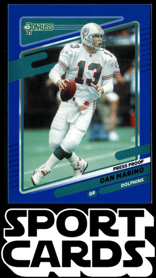 2021 Donruss #66 Dan Marino Press Proof Blue SportCards.com
