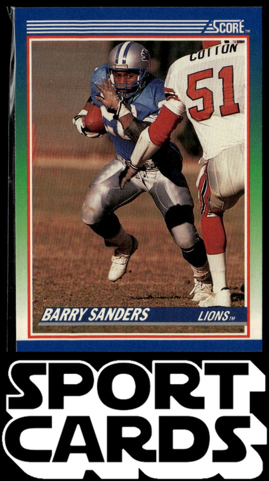 1990 Score #20 Barry Sanders SportCards.com