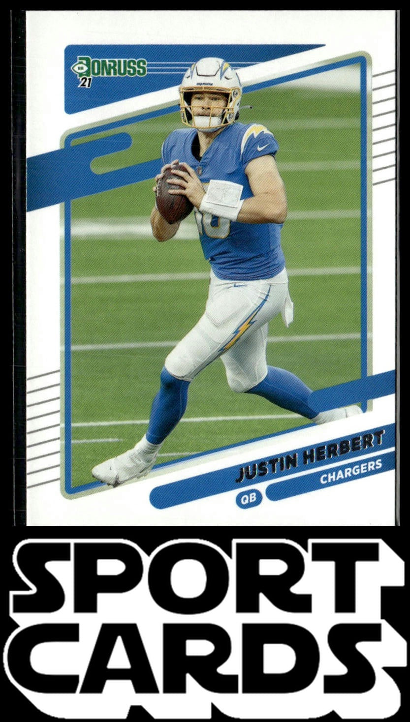 2021 Donruss #70 Justin Herbert SportCards.com