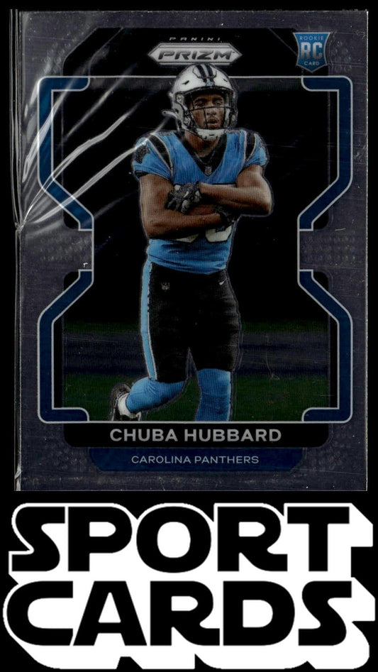 2021 Panini Prizm #355 Chuba Hubbard SportCards.com