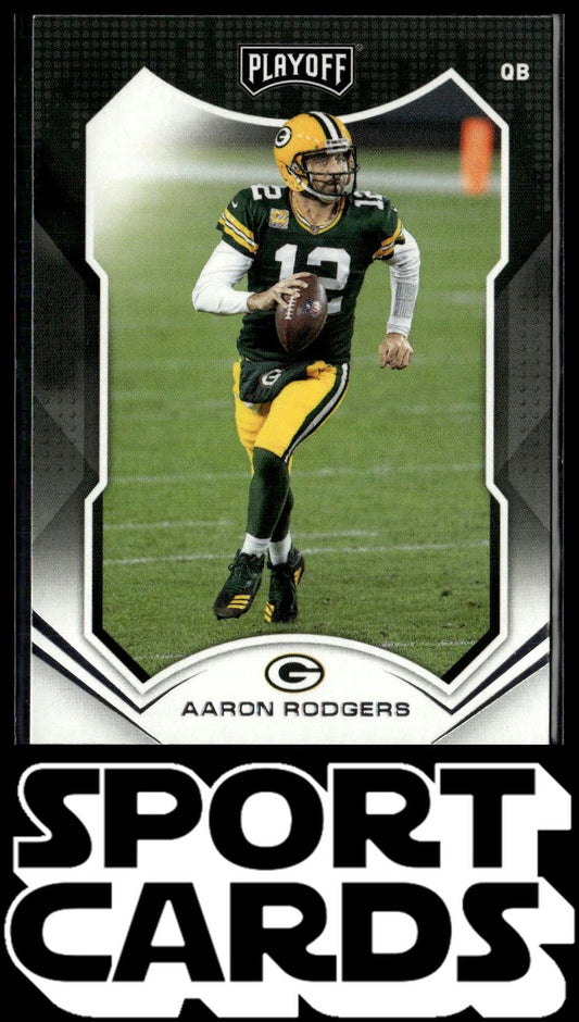 2021 Panini Playoff #137 Aaron Rodgers Kickoff SportCards.com