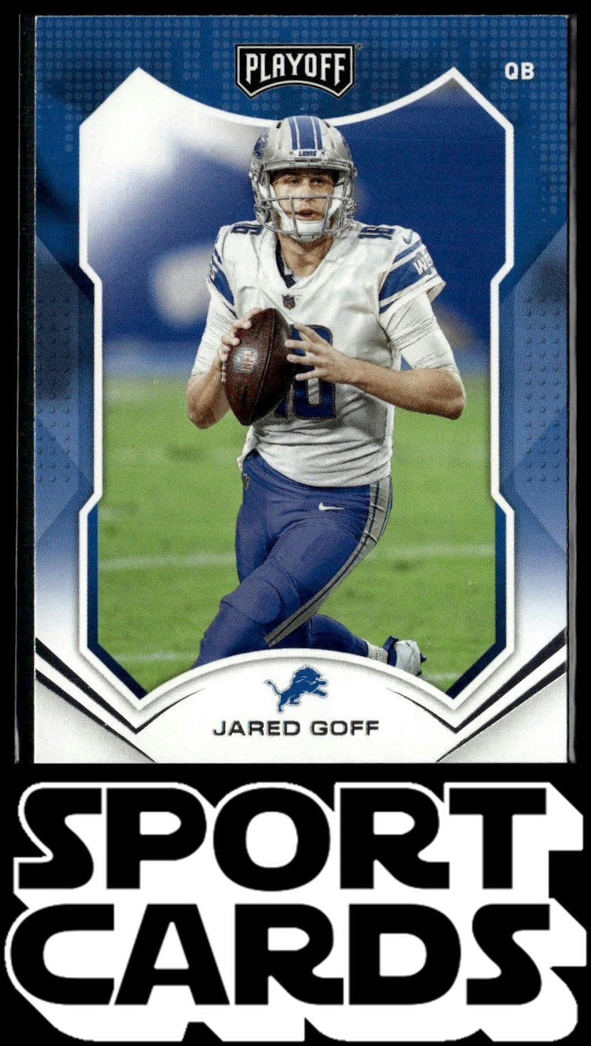 2021 Panini Playoff #131 Jared Goff Goal Line SportCards.com