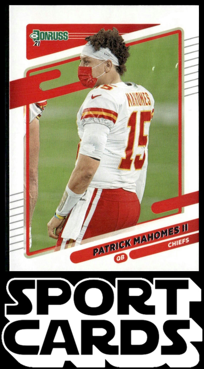 2021 Donruss #116b Patrick Mahomes II No Helmet SportCards.com