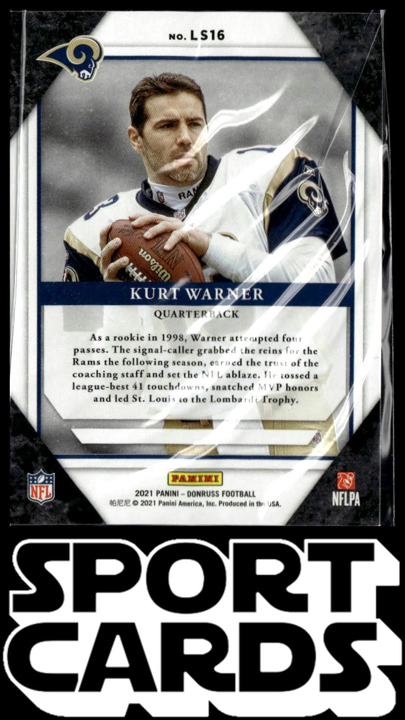 2021 Donruss #LS16 Kurt Warner The Legends Series SportCards.com