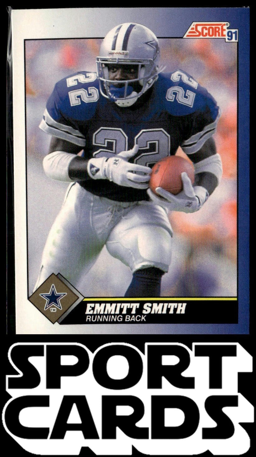 1991 Score #15 Emmitt Smith SportCards.com